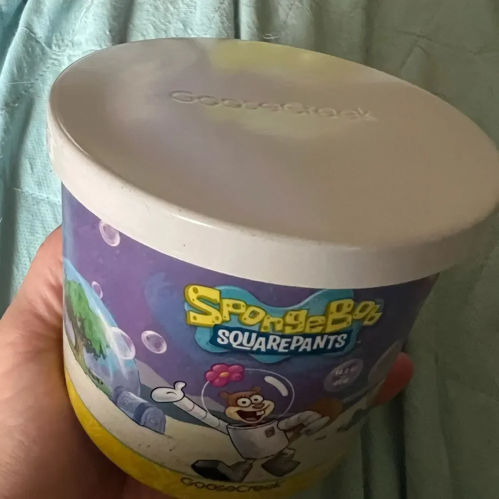 Goose Creek SpongeBob 3 Wick Candle Sandy Cheeks